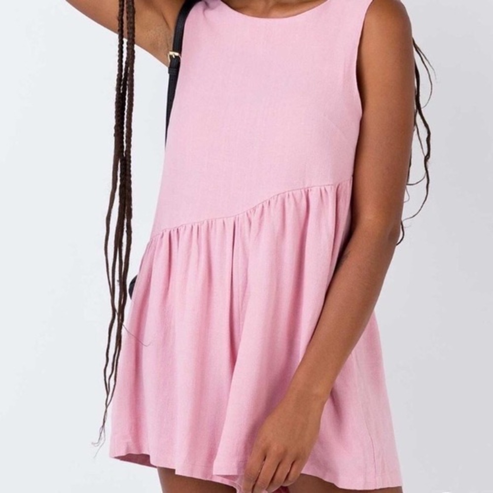 PRINCESS POLLY SIZE SMALL PINK ROMPER